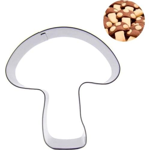 Long Root Mushroom Shaped Cake Cookie Biscuit Baking Molds,Beneficial Fungi Cake Decorating Fondant Cutters Tools,Direct Selling