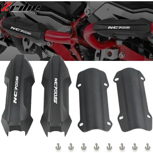 For Honda NC700S NC700X NC750S NC750X XA Motorcycle Accessories Engine Crash Bar Protection Bumper Decorative Guard Block 25mm