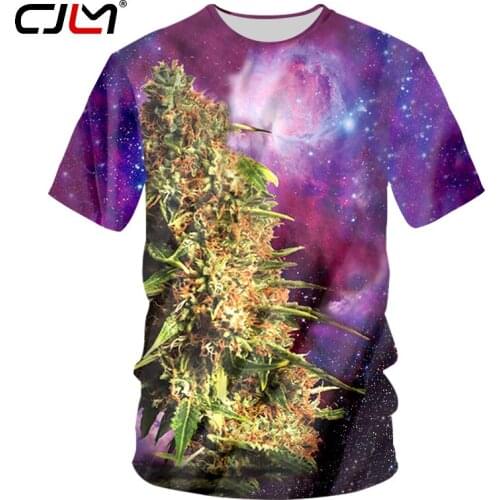 CJLM 2018 Summer Tops Men 3d Cool Print Galaxy Space T-shirts Man Singlets Homme Hip Hop Sportwears Shirt Sleeve Tee Shirts 7XL