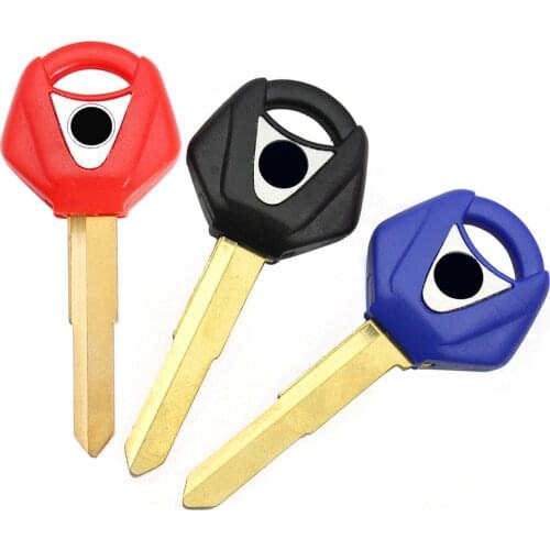 Blank Key Installed Chip Uncut Blade For FJR1300 SR400 XVS650 XVS400 XVS1300 XVS1100 YAMAHA YZF R1 R6 XJR400 XJR1200 Motorcycle