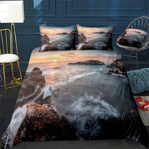 7 Quilt Cover Pillowcase 3Piece Comforter Bedding Set With Pillow Case Single Double Duvet Cover Home Decora