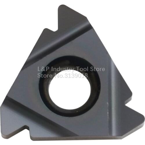 New Original Vargus Vardex 3IR 8UN VTX Thread Carbide Inserts 3IR 8 UN VTX Cutting Blade Tool Black