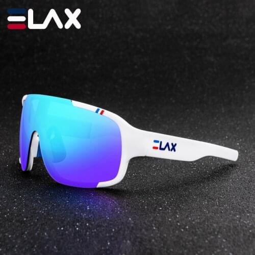 ELAX Brand NEW Fashion Sports Sunglasses Men Women Sun Glasses UV400 Male Driving Eyewear Brand Designer Big Size