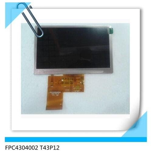 FPC4304002 T43P12 new 4.3 inch lcd screen