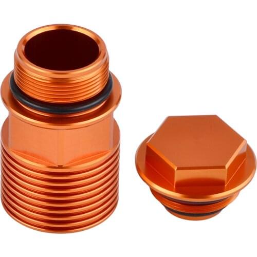 NICECNC Rear Brake Reservoir Extender with Cap For KTM 125 150 200 250 300 350 400 450 525 530 SX SXF EXC XC XCF XCW SMR EXC TPI