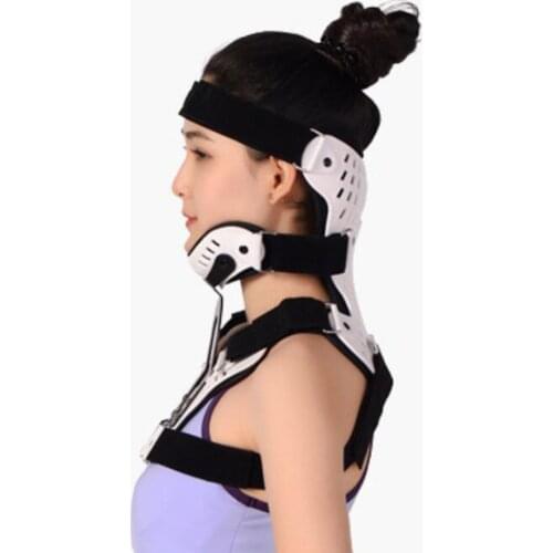 HANRIVER Adjustable cervical neck collar with a fixed neck postoperative chest protectors fixed bracket vertebra rehabilitation