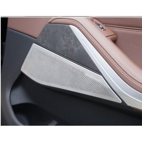 Fit for BMW 2019-2020 New X5 interior control horn cover instrument panel horn net decoration frame for 40i