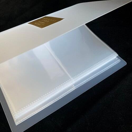 80 Slots Translucent 3D Nail Sticker Collecting Albums Storage Holder Nail Art Display Showing Book Container Accessories Tool