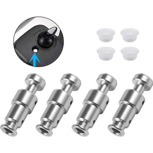 4Pcs Float Valve 4Pcs Sealer Gasket For Instant Pot Duo 3QT 5QT 6QT Duo Plus 3QT 6QT Ultra 3QT 6QT 8QT Lux 3QT Nova Plus etc