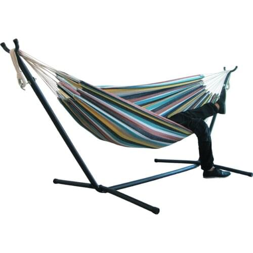Portable Travel Camping Large Hammock Hanging Home Bedroom Bed Lazy Swing Outdoor Camping Chair Indoor Hammock Lazy Chair #m