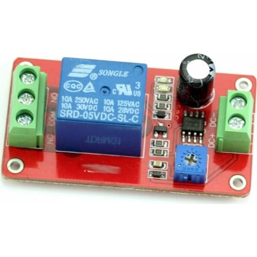 Adjustable Delay Switch 1 to 20 Second DC 12V Delay Timer Relay NE555