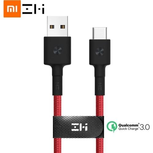 ZMI LED usb type c cable fast charger for Samsung huawei xiaomi Mobile phone usb c Data charging cable short 30cm 1m 2m Android