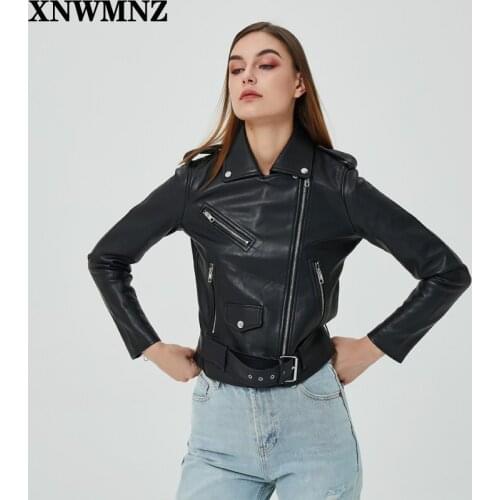 XNWMNZ Women's Leather Jackets