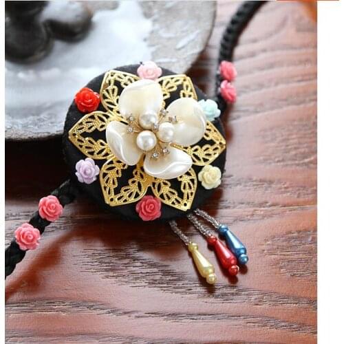 Korean Hair Woman stage Costume headdress Traditional girl Headband