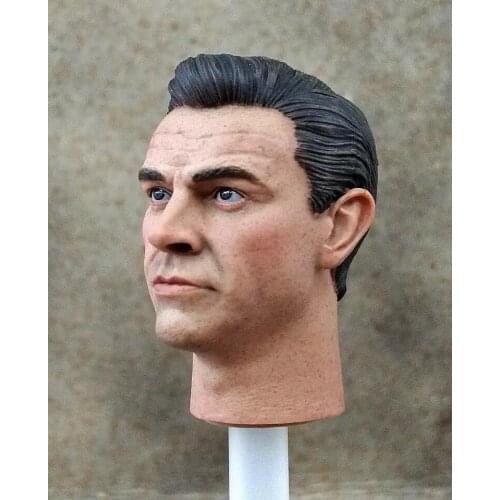 1/6 James Bond 007 Sean Connery Head Sculpt Daniel Head Model for 12in action figure toys