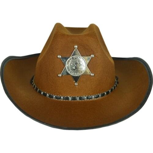 1pc Cool Western Cowboy Hats Men Women Sun Visor Cap Travel Performance Western Hats