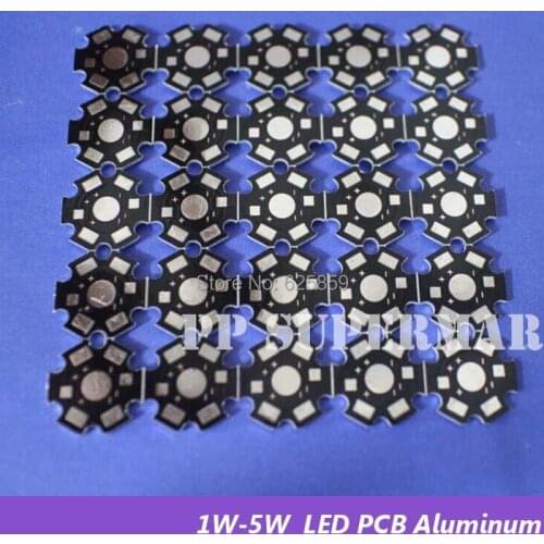 1000pcs/lot 1W 3W 5W High Power LED Heat Sink Aluminum Base Plate