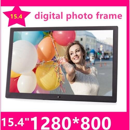 15.4 inch HD Digital Photo Frame MP3 MP4 Movie Player Alarm Photo Frames Photo Digital Photos Frames