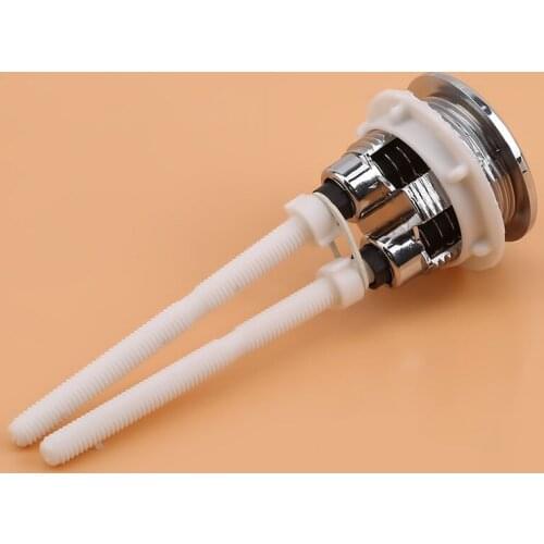 38mm Dual Push Button Universal Flush Toilet Seat Water Tank Valve WC Double 2 Rods Bathroom Toilet Water Switch