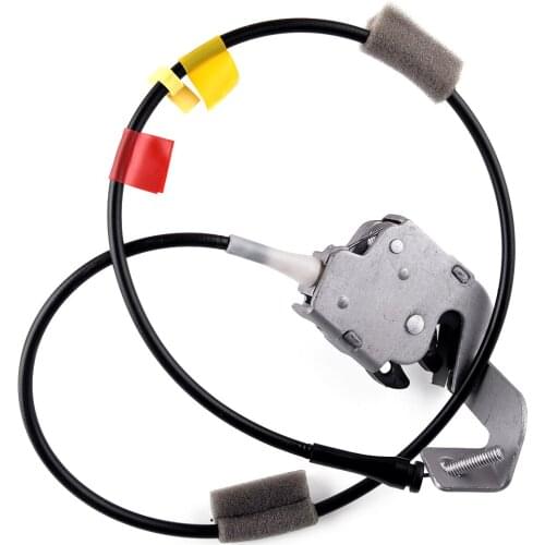 Car Rear Left Door Upper Latch Lock Assembly with Cable Fit for Ford F-150 F250 6L3Z-18264A27-A Accessories