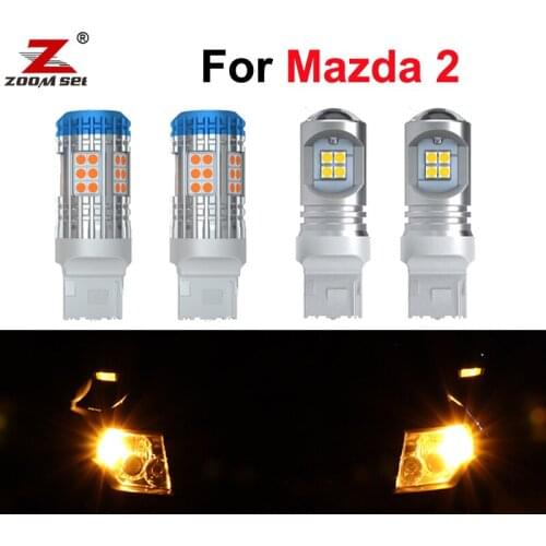 Canbus Exterior LED bulb Turn Signal Brake Rear Tail light Kit For Mazda 2 Demio DJ 2014 2015 2016 2017 2018 2019