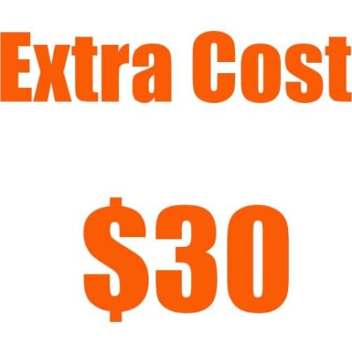 Supplementary Order Fees $30 for Order of Customized Glasses, Prescription lenses, and Glasses Accessories