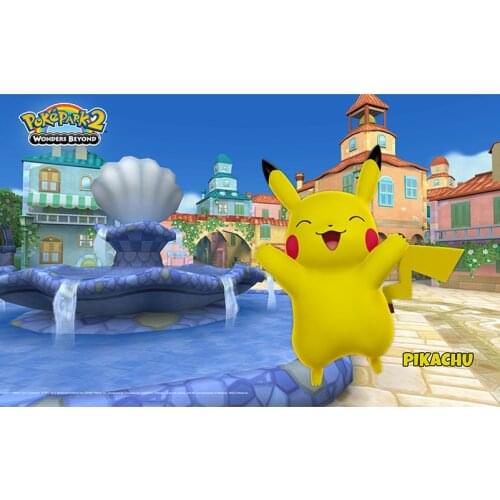 Pokemon Park Pikachu Playmat Mat Board Game for Kids TCG Gaming Pad Large Rubber Material