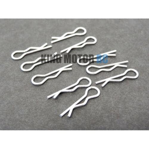 Small Body Pins (Pack of 10) King Motor A059 Fits HPI aja 5B 5T 5SC Buggy Truck