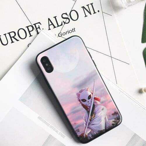 Sabito Kimetsu no Yaiba Anime Soft Silicone Glass for iPhone SE 6 6s 7 8 Plus X XR XS 11 12 Mini Pro Max Phone Case Cover Shell