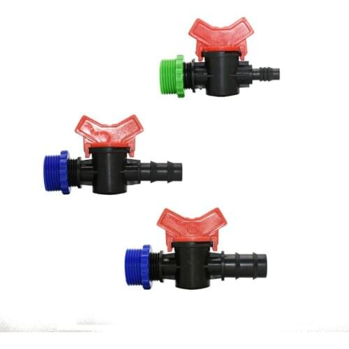 Male thread 1/2" 3/4" to 3/8 16mm 20mm hose Garden tap 8/11 1/2 3/4 hose Irrigation water valve crane connectors 20pcs