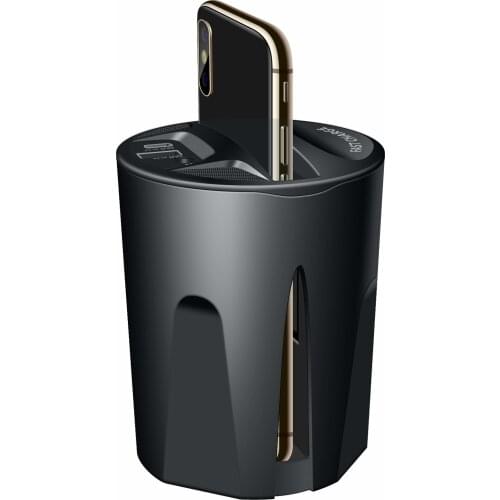 New Car Wireless Charging Cup Wireless Charging Bracket Cup for Samsung Apple X9