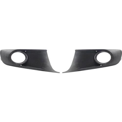 Front Bumper Fog Driving Light Lamp Grille Grill Cover Fit for Touran CADDY 2010-2015 1T0853665P 1T0853666P