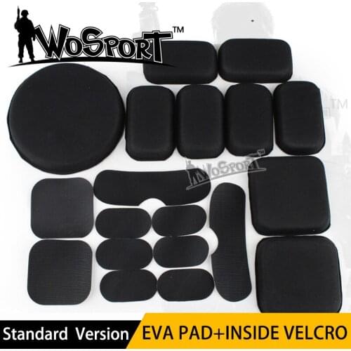 Tactical Protective Pad Fast Helmet Replacement Suspension Pads Set Soft Cushion Pad Airsoft Hunting Helmet Accessories