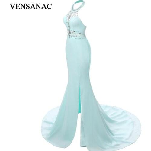 Женские платья со шлейфом VENSANAC China At AliExpress