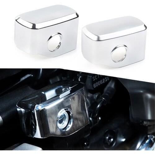 For Honda Gold Wing GL1800 2018 2019 2020 2021 Motorcycle Rear Brake Master Cylinder Decorative Cover ABS Plastic Chrome