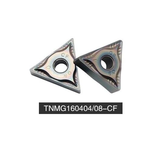 10pcs TNMG160404-CF P8080/TNMG160408-CF P8080, to cut hardened steel HRC40-55, Nano-nitride PVD coating, best quality