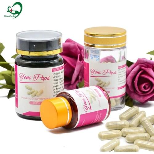 100 Pcs Yoni Pops Boric Acid Suppositories Women Infertility Fibroid Vagina Cleaning Pills Vaginal Detox Capsules Odor Remove