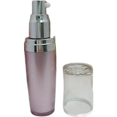 30ml pastel voilet press pump bottle with flower shape lid,cosmetic container,,Cosmetic bottle Cosmetic Packaging