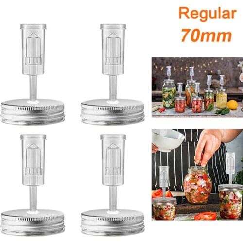 4pcs Fresh cover Fermentation Lids Set Used For Fermentation Of Fruits Vegetables Yogurt Wine For Mason Wide Mouth Jars