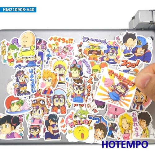 40pcs Cute Cartoon Girl Lively Robot Doll Mini Diary Decal Stickers Pack for DIY Scrapbook Stationery Phone Laptop Anime Sticker