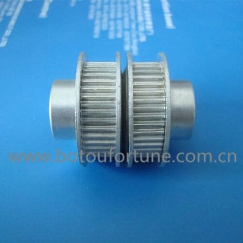 50 teeth mxl flat pulley aluminium 6mm width 6pcs a pack