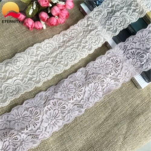 ！8cm S1045 pink multi-color lace ribbon DIY garment sewing & fabric lace decoration for clothing edge