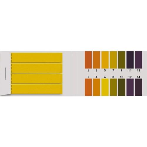 80 Strips/pack PH 1-14 Litmus Paper PH Tester Papers Universal Indicator Paper Test for Water Aquarium SPA Swimming Pool