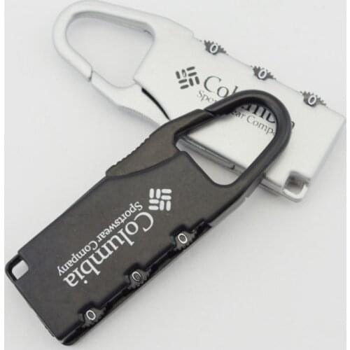 Free Shipping 6pcs/lot Password Mini Luggage Number Lock Padlock Luggage Lock for Zipper Bag Backpack Handbag Drawer