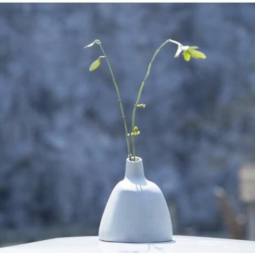 Cement Vase Silicone Mold Living Room Home Decoration Flower Arrangement Concrete Gypsum Mould
