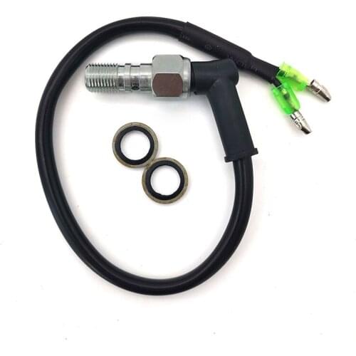 Motorcycles Hydraulic Brake Pressure Light Switch M10X1mm Pitch Universal