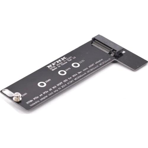 M Key NVMe M2 SSD to for Apply Mac Mini 2014 A1347 MEGEN2 MEGEM2 MEGEQ2 Adapter PCI Express NGFF 760P 600P Riser Card