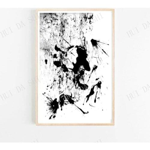 Minimalist Poster, Watercolor, Black And white Art, Scandinavian Print, Abstract Art Print, Giclee print, Modern Wall Art