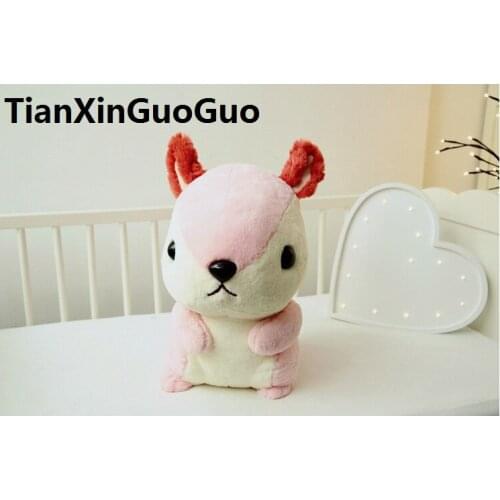 New arrival cartoon pink squirrel about 35cm plush toy soft pillow birthday gift b2972
