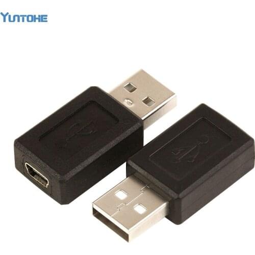 Wholesale USB A Male To Micro USB B Female Data Cable Adapter Connector Converter 1000pcs/lot